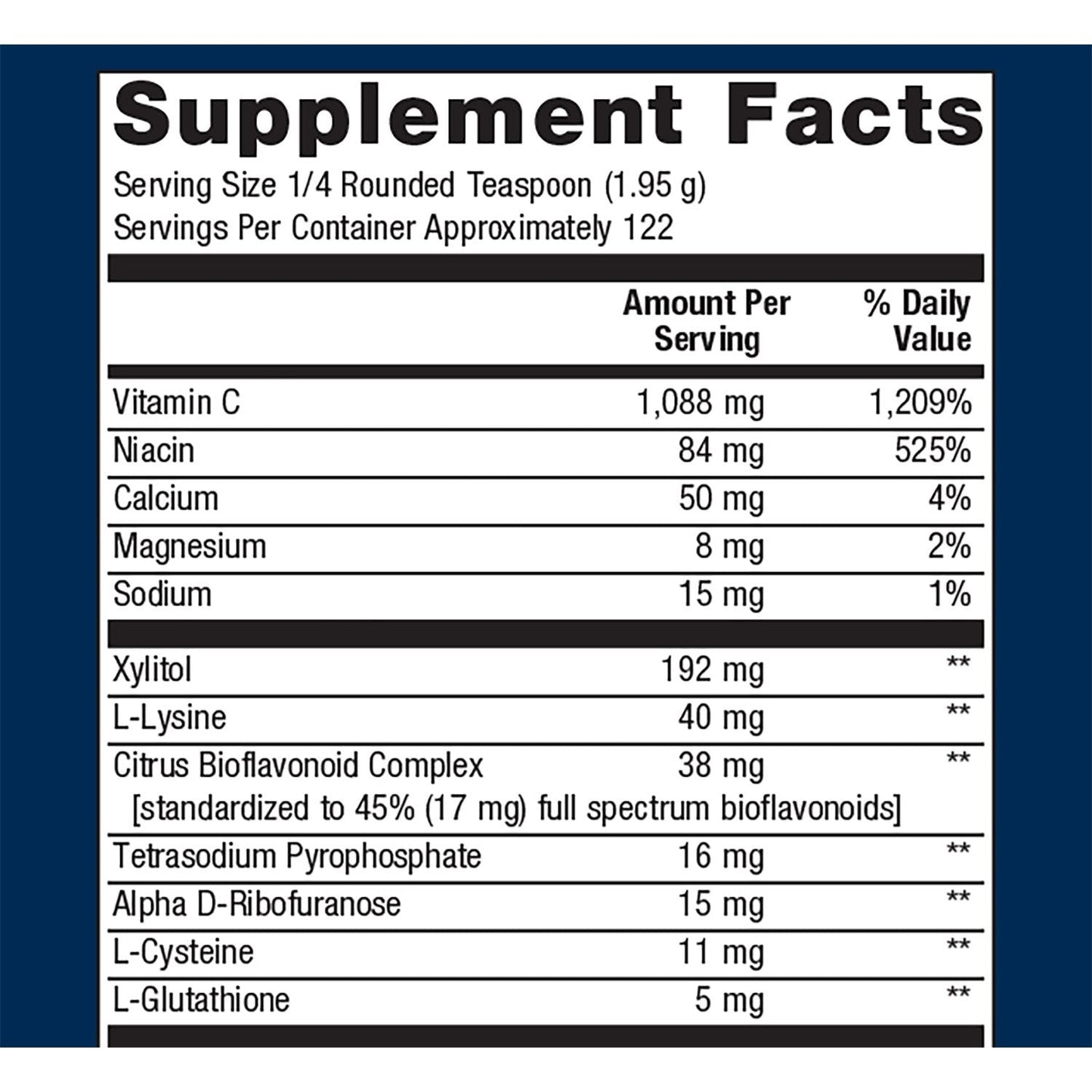 Ultra Potent-C Powder