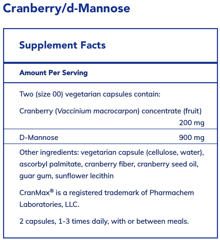 Cranberry/D-Mannose